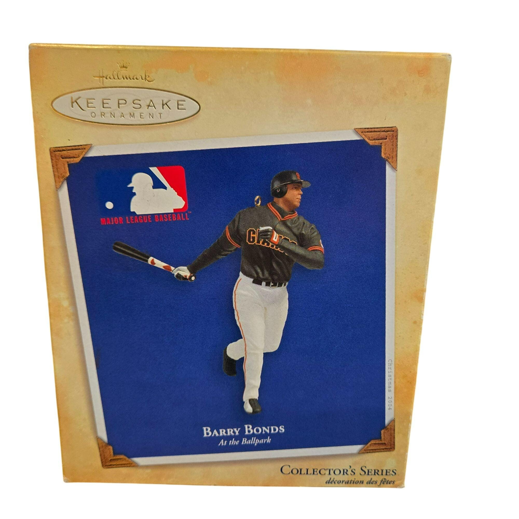 Barry Bonds at the Ballpark Hallmark Keepsake Christmas Ornament