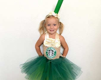 Frappuccino Inspired Tutu Dress