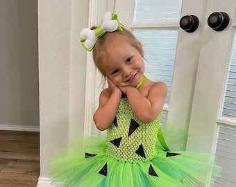 Pebbles Flintstone Inspired Tutu Dress