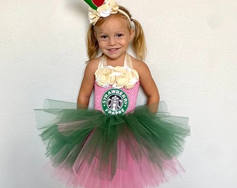 Frappuccino Inspired Tutu Dress