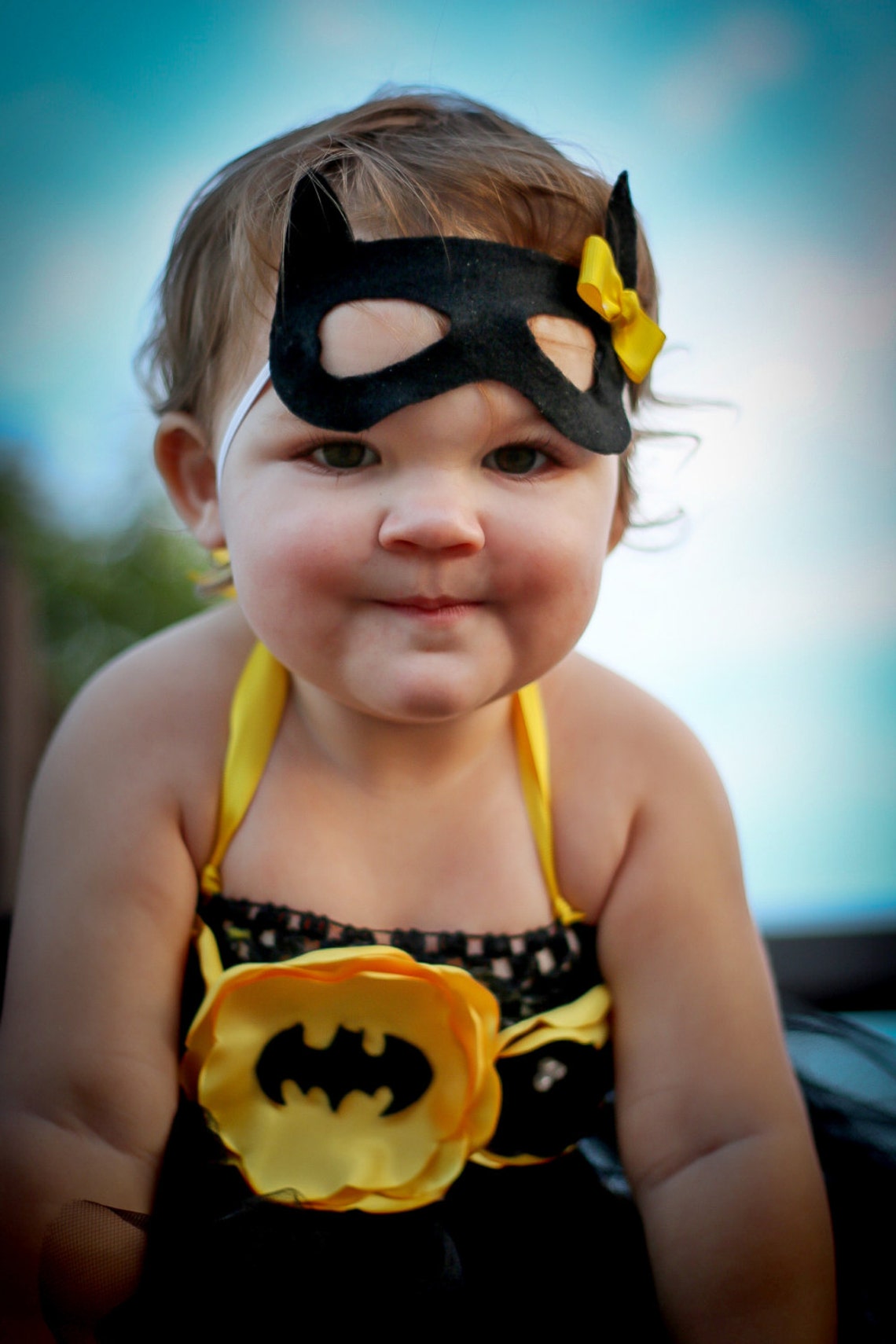 Batgirl Mask for Infant Child or Adult Etsy