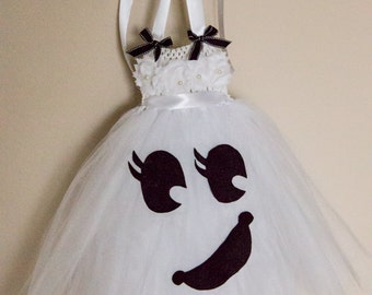 Ghost Tutu Dress Halloween Costume