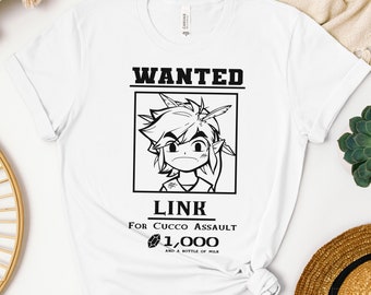 Wanted Link Zelda Shirt