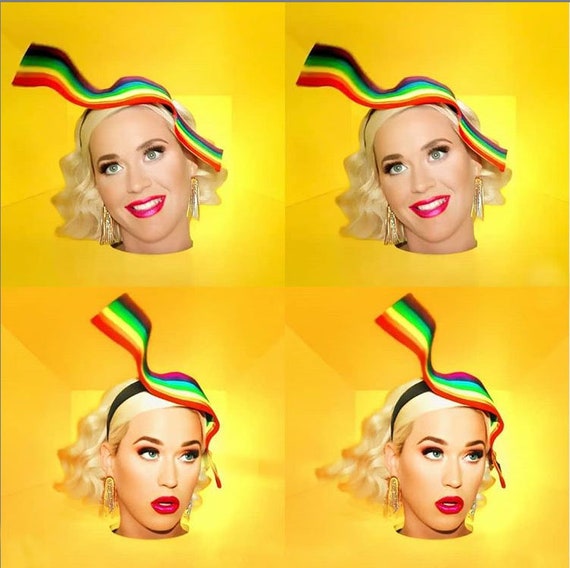 Rainbow Ribbon Headband Fascinator: LGBT Gay Pride Hair 