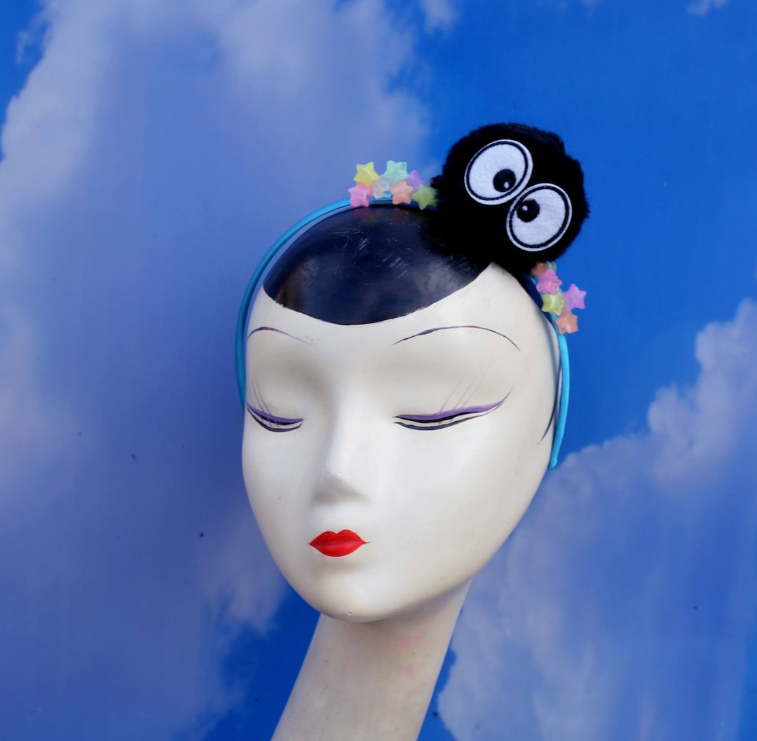 Susuwatari Soot Sprite Headband or Hair Clip: My Neighbor Totoro