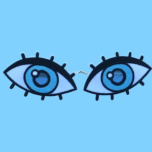Optical Illusion Cartoon Anime Eye Sunglasses | Surreal Sunglasses | Anime Cosplay | Cat-Eye Sunglasses | Cat Eye, Oversize Retro Sunglasses