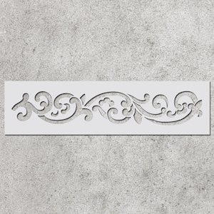 Wall Stencils Border Stencil Pattern Reusable Template for DIY wall decor 420_297_0128