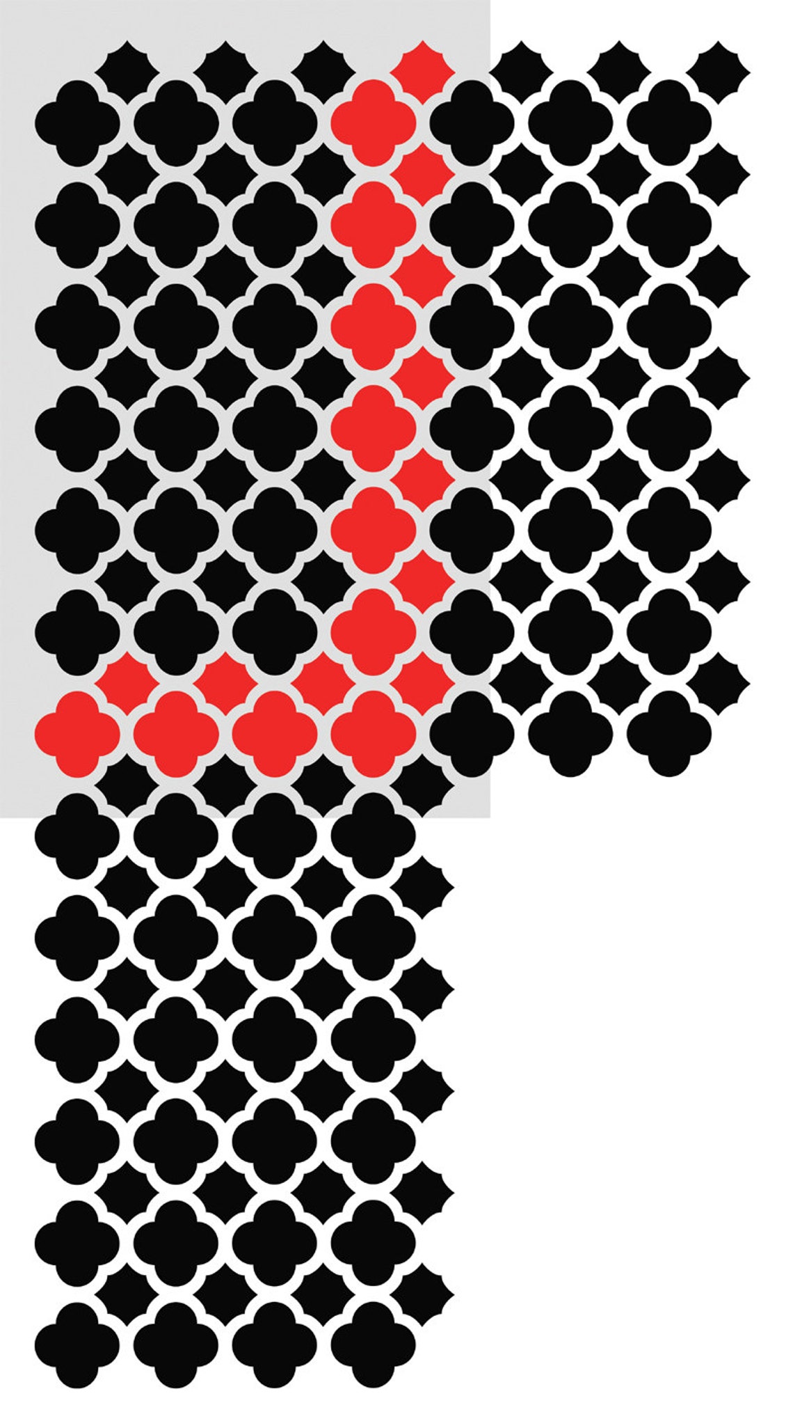 Wall Stencils Modern Pattern Reusable Stencil for Walls Just Etsy