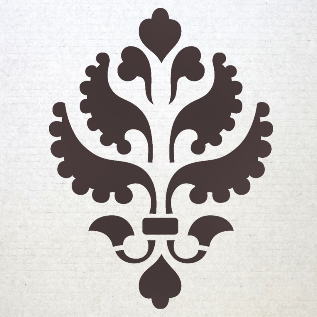 Reusable Damask Wall Stencils Ace for Allover Wall DIY Decor - Etsy