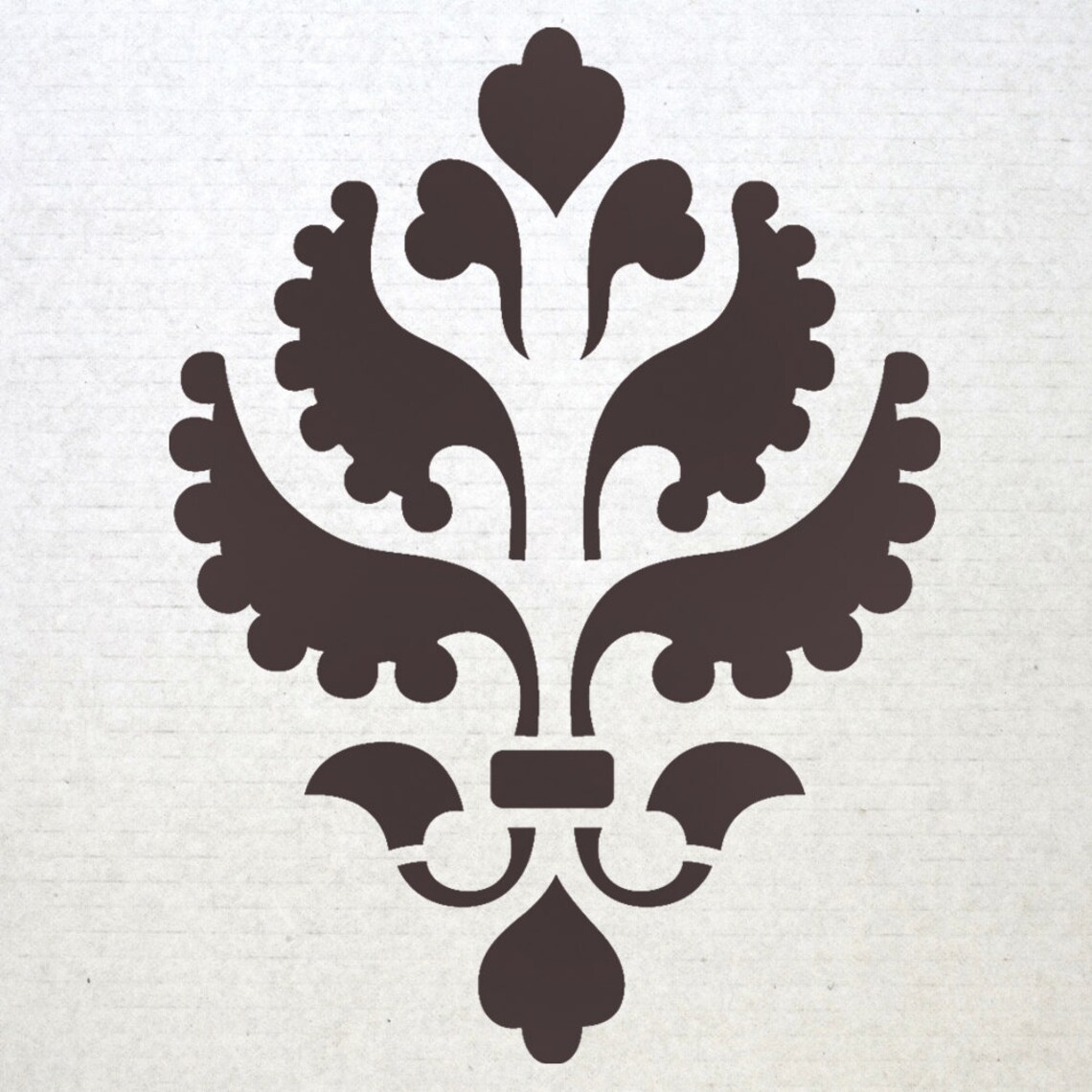 Reusable Damask Wall Stencils Ace for Allover Wall DIY Decor - Etsy