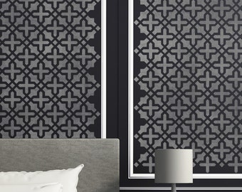 Wall Pattern Stencil Blanche Allover Stencil for Wall DIY decor and More