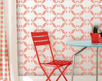 Modern Wall Stencil Millicent Allover Geometric Stencil for DIY Wall decor