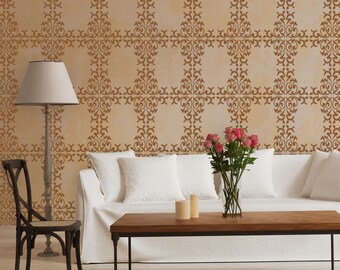 Wall Damask Stencil Trellis Allover Stencils Sophie for Wall Decor and More