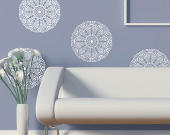 Wall Lace Decorative Stencil Talia for Home Painting Decorating DIY Decor