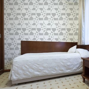 Allover Stencil Astakos - Herbruikbare stencils voor muren - Easy DIY home decor