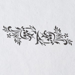 Wall Stencils Border Stencil Pattern 083 Reusable Template for DIY wall decor