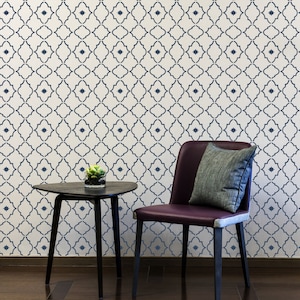 Moroccan Wall Allover Stencil Melilla Reusable Trellis stencils for DIY home décor