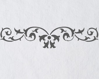 Wall Stencils Border Stencil Pattern 067 Reusable Template for DIY wall decor