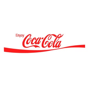 Enjoy Coca-Cola stencil Reusable stencil for wall art craft DIY decor coke case