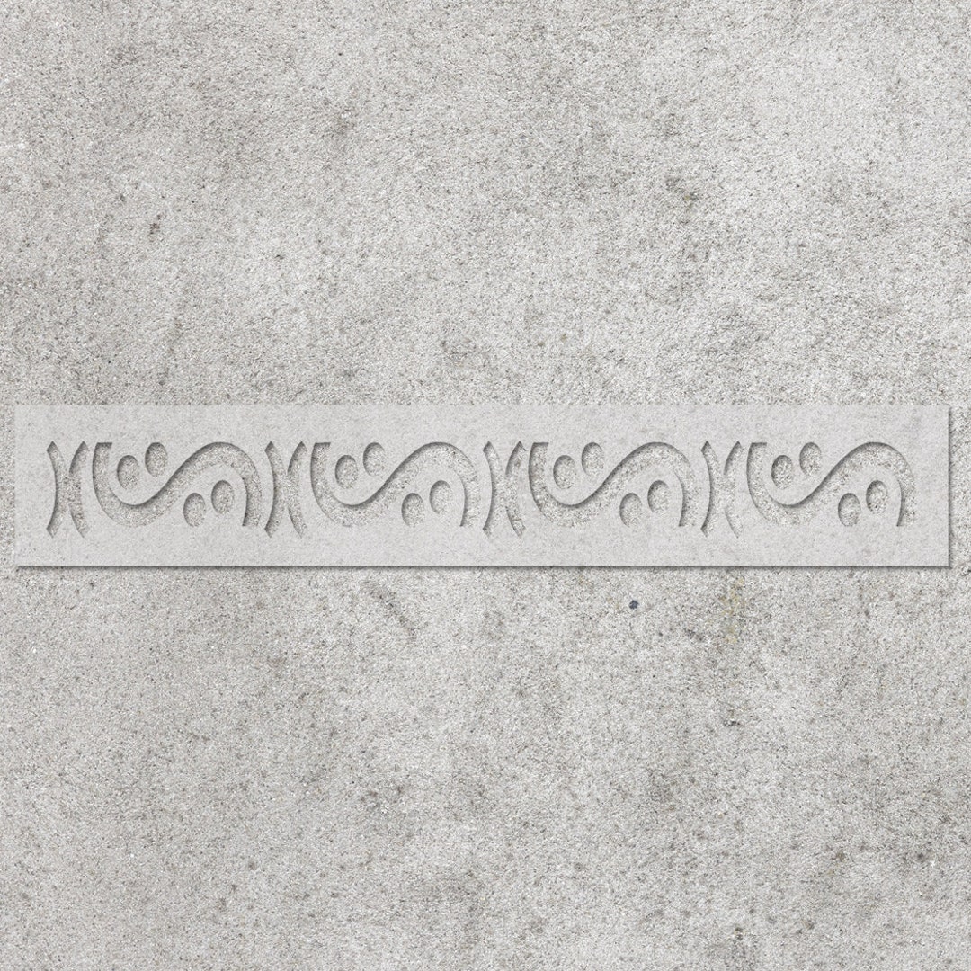Wall Stencils Border Stencil Pattern Reusable Template for DIY Wall