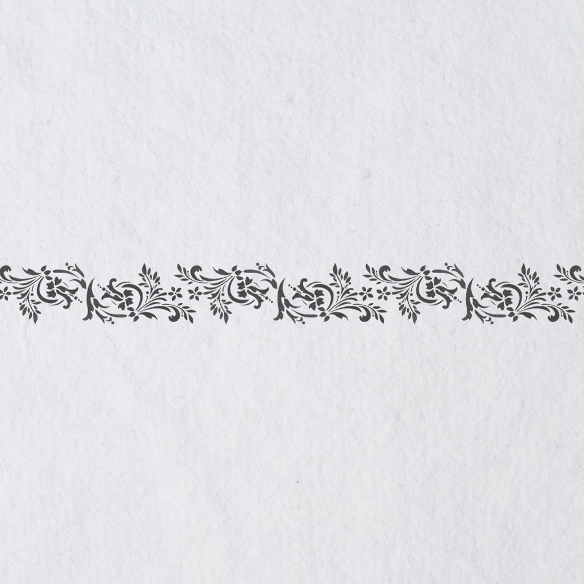 Wall Stencils Border Stencil Pattern 083 Reusable Template for Etsy