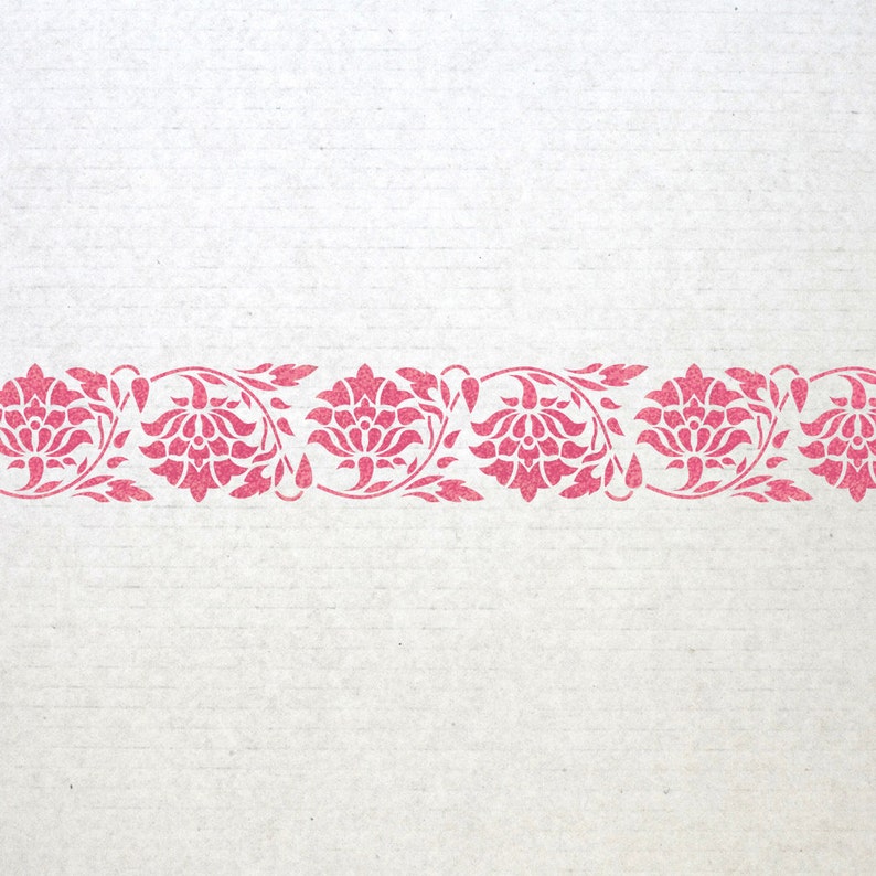 Wall Border Stencils Pattern 011 Reusable Template For DIY Etsy wall-border-stencils-pattern-011-reusable-template-for-diy-etsy