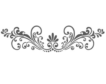 Wall Stencils Border Stencil Pattern Reusable Template for DIY wall decor
