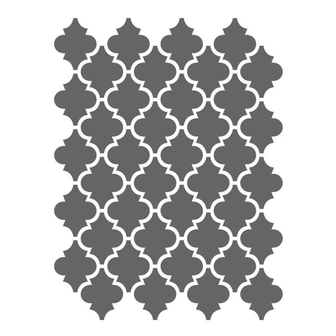 Moroccan Stencils Template for Crafting Canvas DIY Decor Wall Art Furniture 5 - Etsy