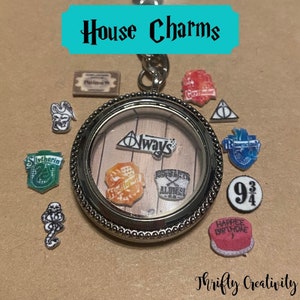 Wizard School Locket & Charms