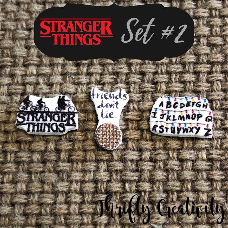 Stranger Things Charms Etsy