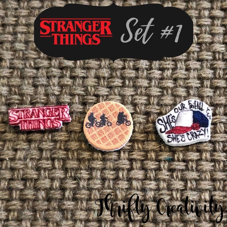 Stranger Things Charms Etsy