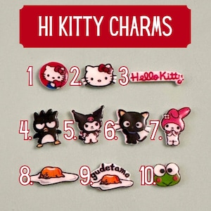 Hi Kitty Locket Charms