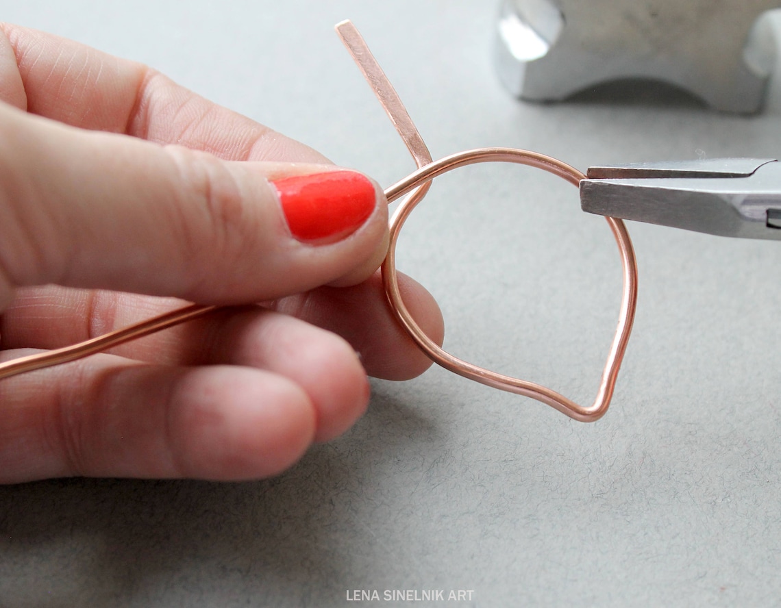 Tutorial wirewrapped pendant PDF tutorial Wire wrapped jewelry Etsy