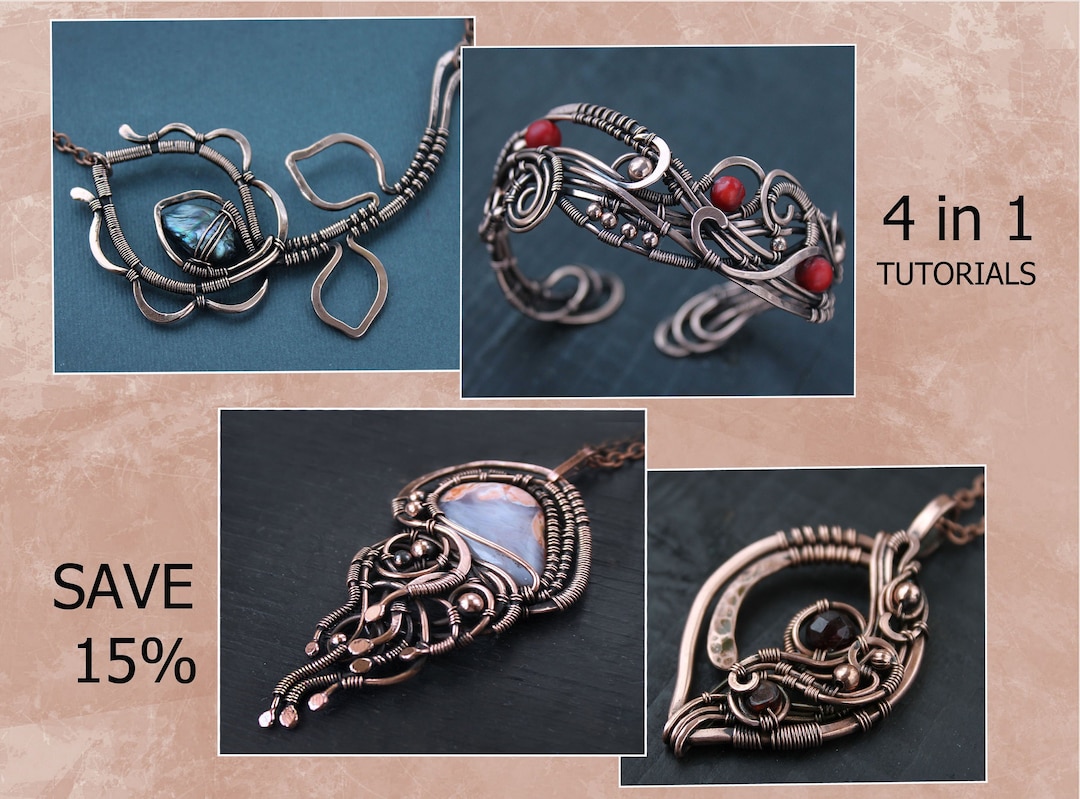 Wire Wrapped Jewelry Tutorial Wire Wrapped Pendant Wire Wrapped ...