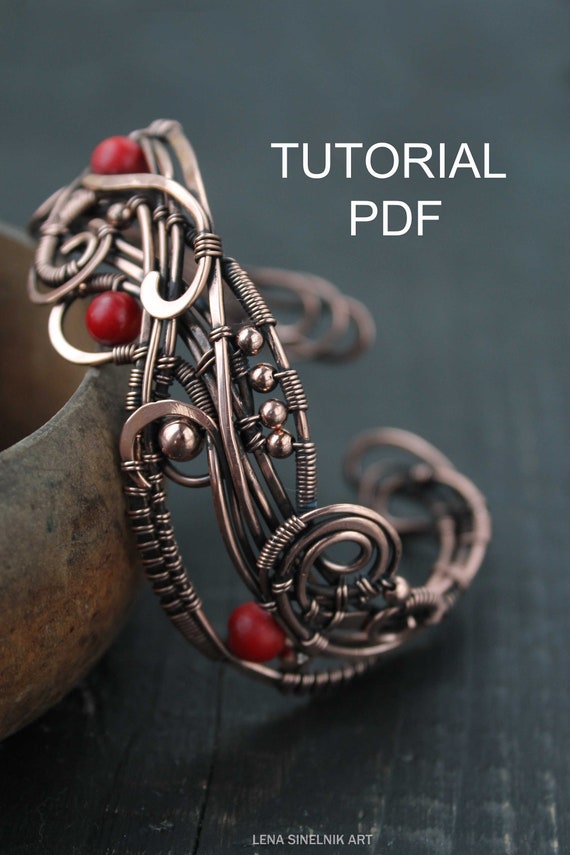 Copper wire deals bracelet pattern