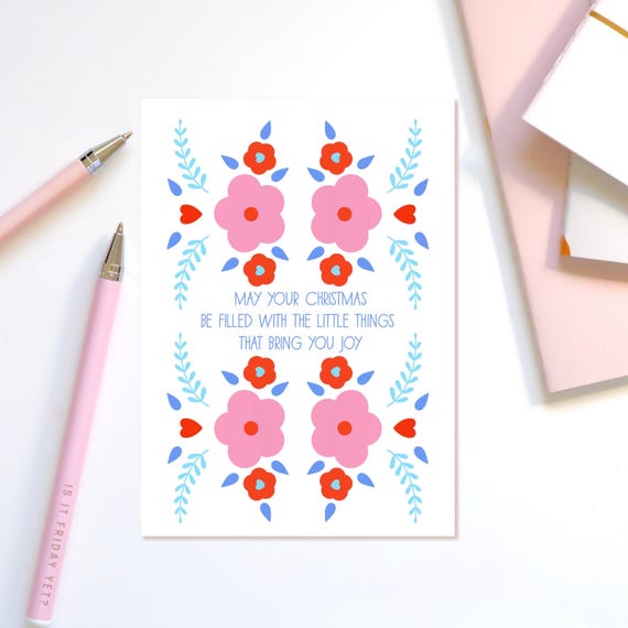 May your Christmas be filled with the little things that bring you joy!