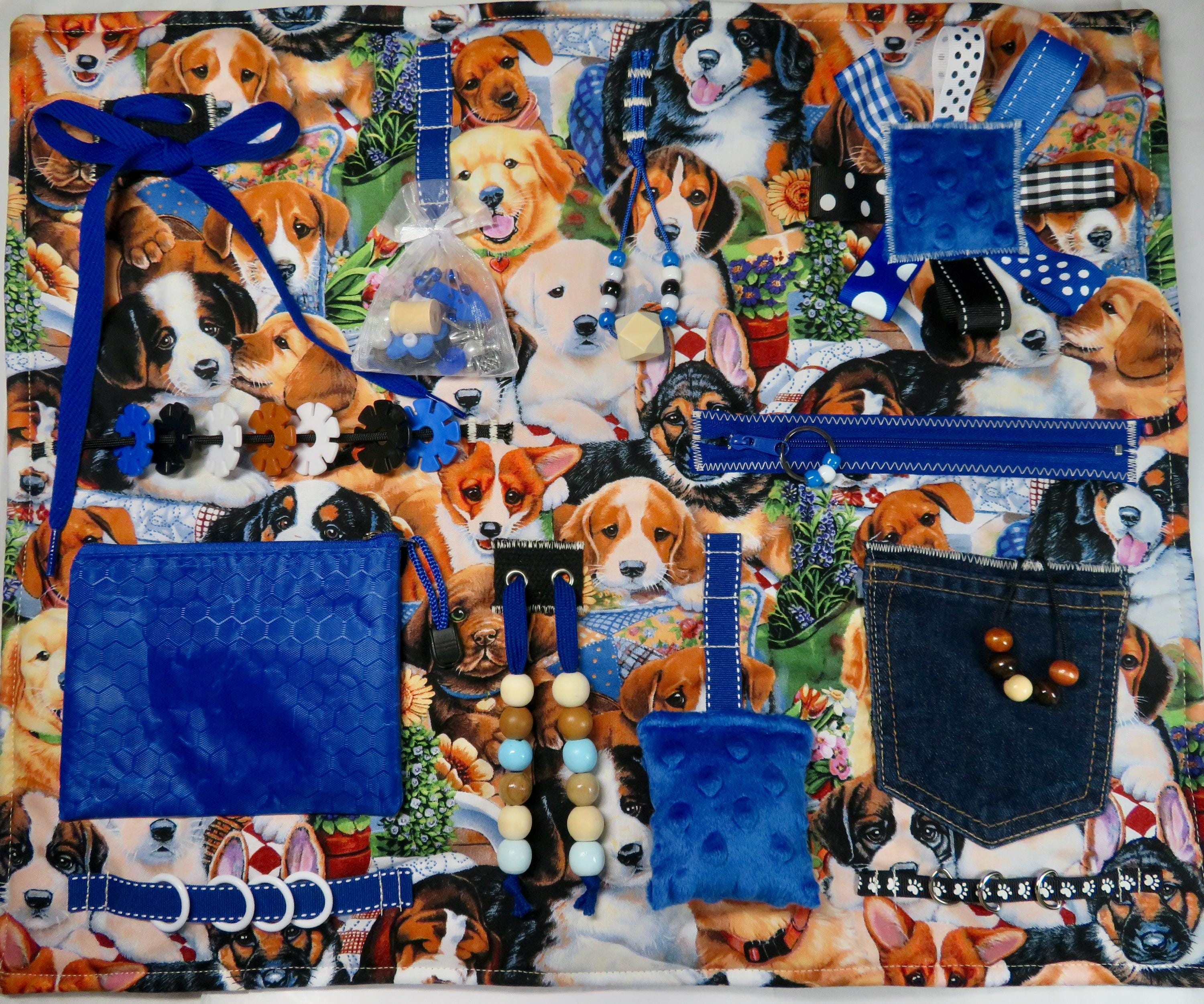 Fidget Blanket Dogs Etsy Canada
