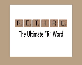 retirement card etsy