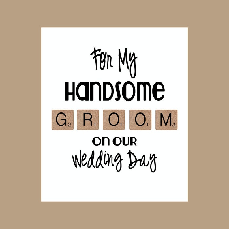 Groom Card Groom Wedding Card Husband Card Rustic Wedding Card For My Groom Card