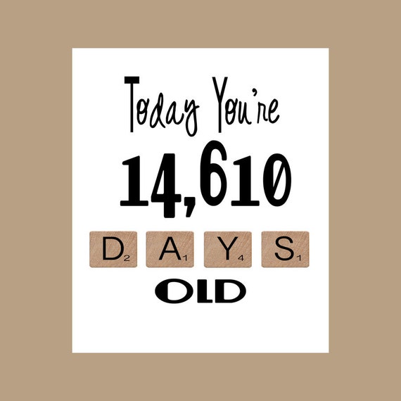 40. Geburtstagskarte The Big 40 Meilenstein Geburtstag 1982 Etsy