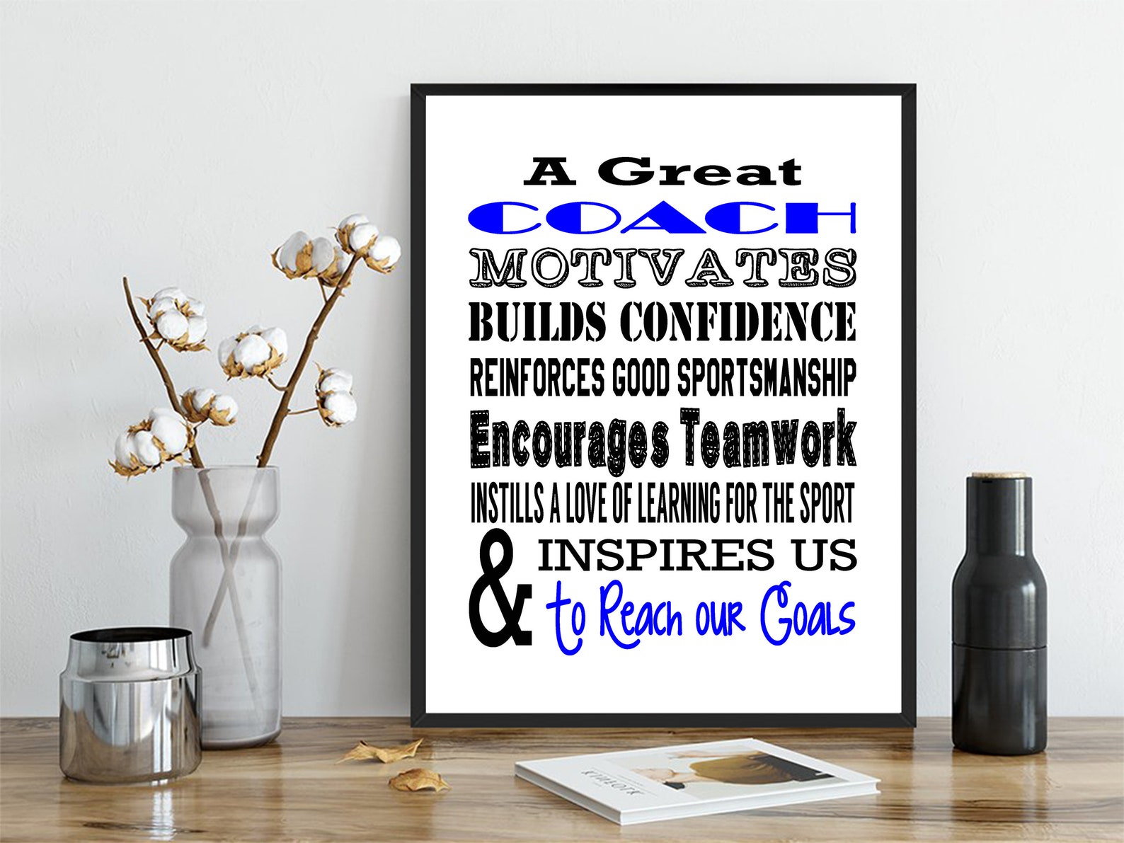 Coach Appreciation Gift Coach Gift Coach Thank You Instant Etsy UK