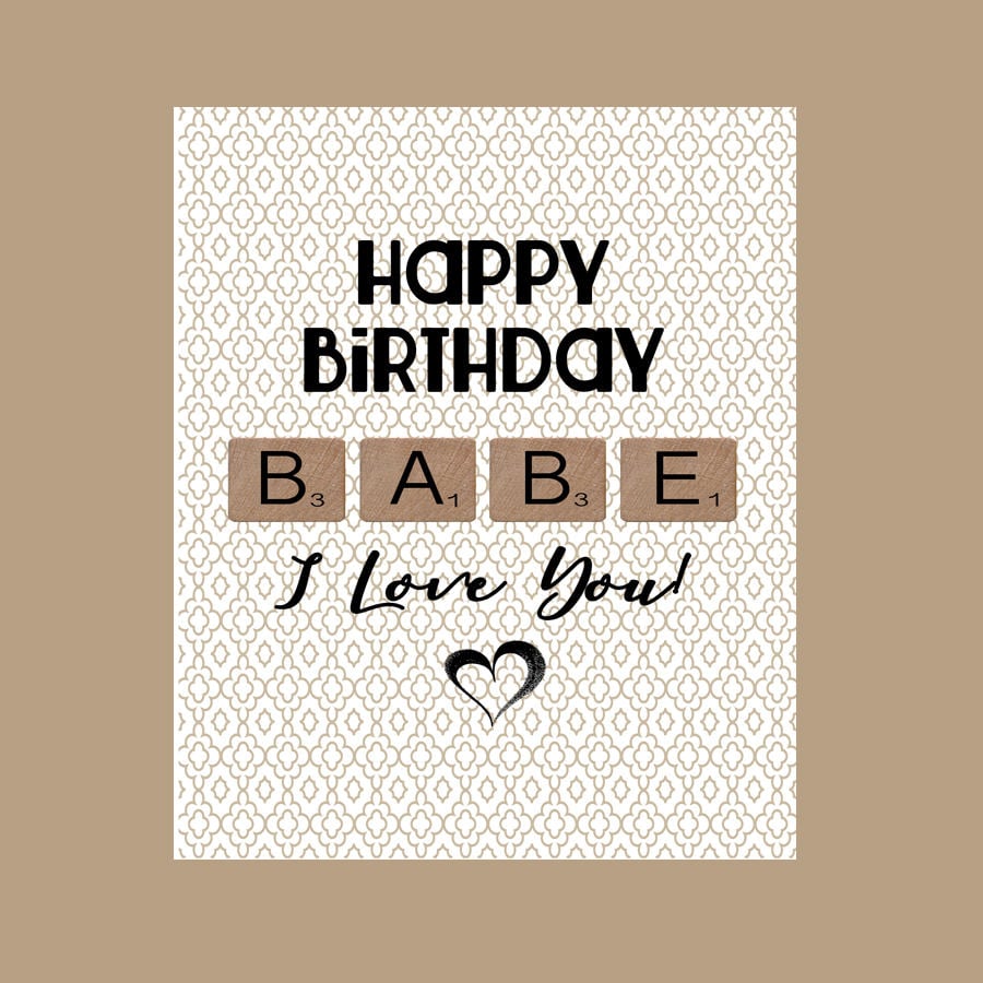 Babe Birthday Card Husband Birthday Card Sexy Birthday Card Etsy Babe Birthday Card Husband Birthday Card Sexy Birthday Card Etsy
