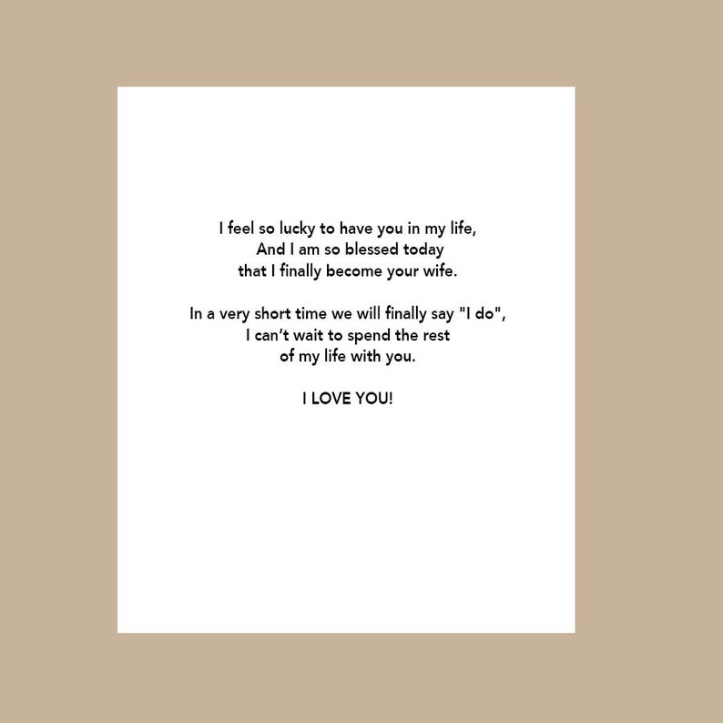Groom Card Groom Wedding Card Husband Card Rustic Wedding Card For My Groom Card