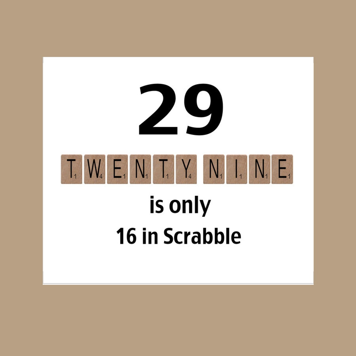 29th Birthday Card 29 Again Card Funny Birthday Card Best - Etsy