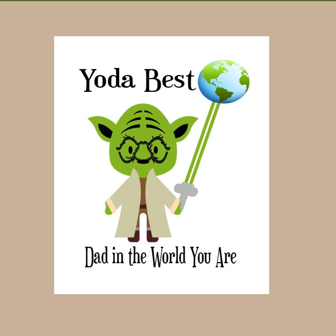 Star Wars Dad Birthday Card Star Wars Father