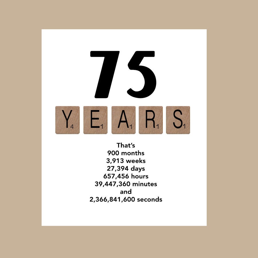 Funny 75th Birthday - Etsy Funny 75th Birthday - Etsy
