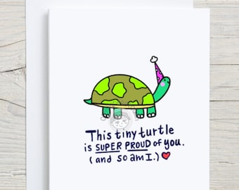 Funny Cute Support Card - Encouragement Card - Inspirational Card - I Love You Card - Sympathy Card - Humor Friend Support Card