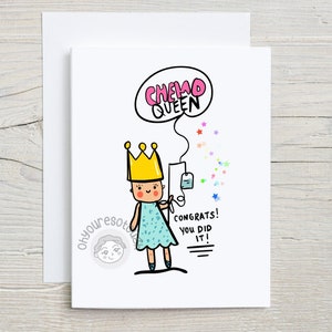 End of Chemo Card  - End of Chemo Celebration - Cancer Card - Chemo Card - Funny Cancer Gift - Cancer Survivor - Cancer Support Card