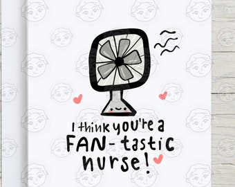 Nurse Thank You Card - Nurse Greeting Card - Nurse Thank You Gift - Nurse Card - Nurse Appreciation Gift - Nurse Funny - Nurse Humor