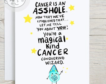 Cancer Funny Quote - Etsy Cancer Funny Quote - Etsy